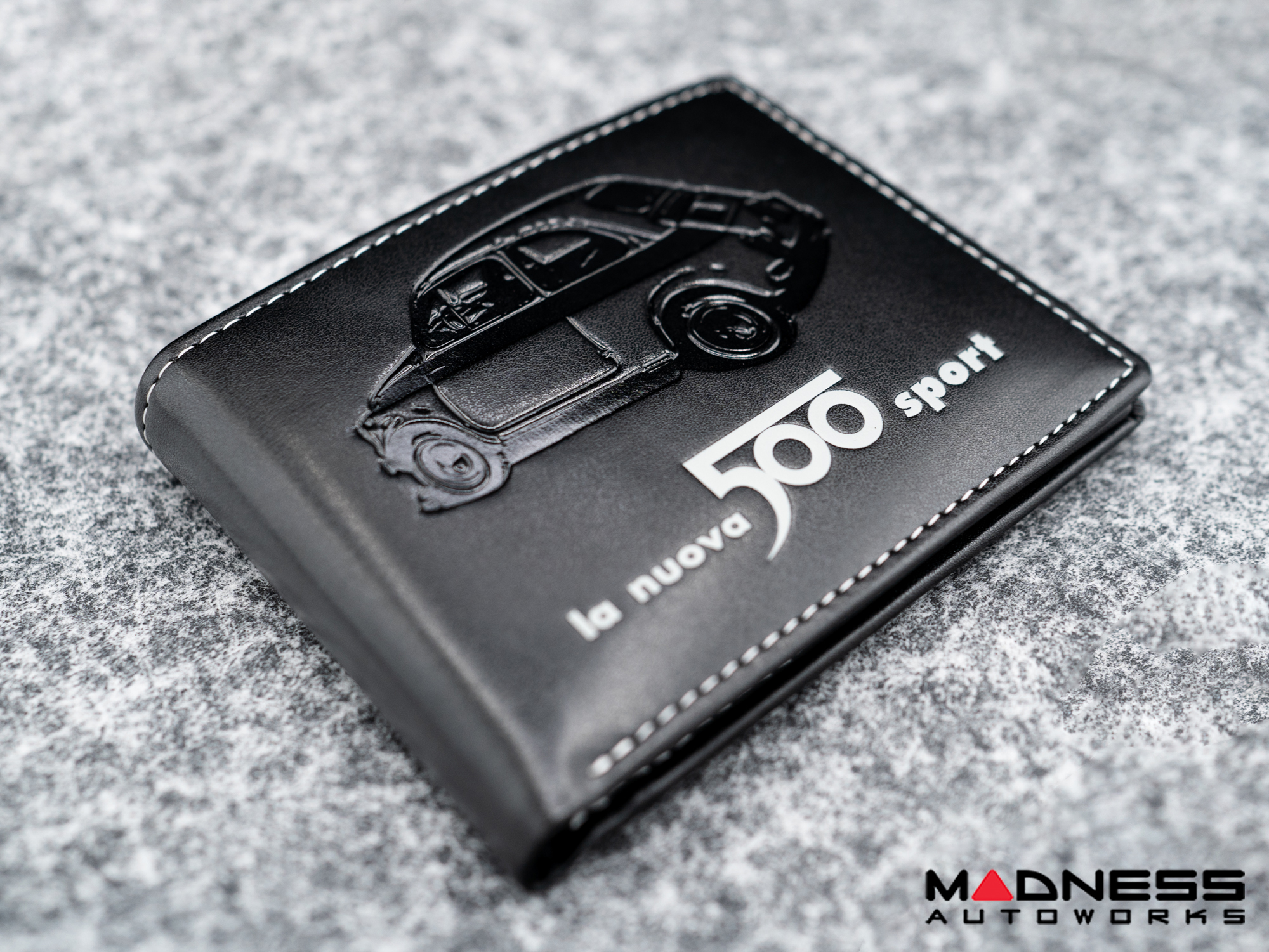 Wallet - Leather - Fiat 500 Classic Theme